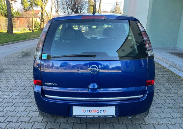 Opel Meriva cena 10900 przebieg: 157000, rok produkcji 2006 z Bieruń małe 254